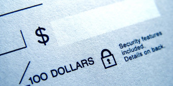 closeup blank check closeup blank check